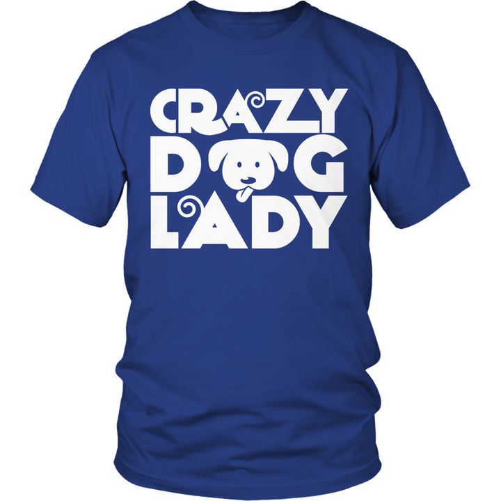 Crazy Dog Lady Shirts and Hoodies