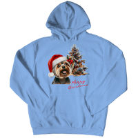 Yorkie Merry Christmas Hoodie