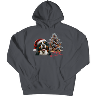 Bernese Mountain Dog Merry Christmas Hoodie