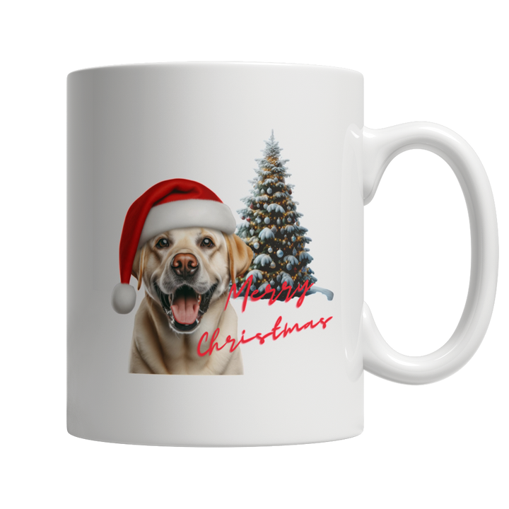 Labrador Merry Christmas Coffee Mug